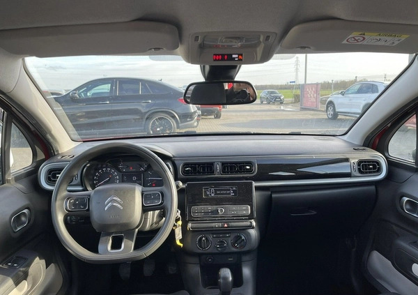 Citroen C3 cena 27900 przebieg: 44900, rok produkcji 2020 z Pilica małe 56